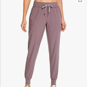 Brand new CRZ Yoga Mauve Joggers